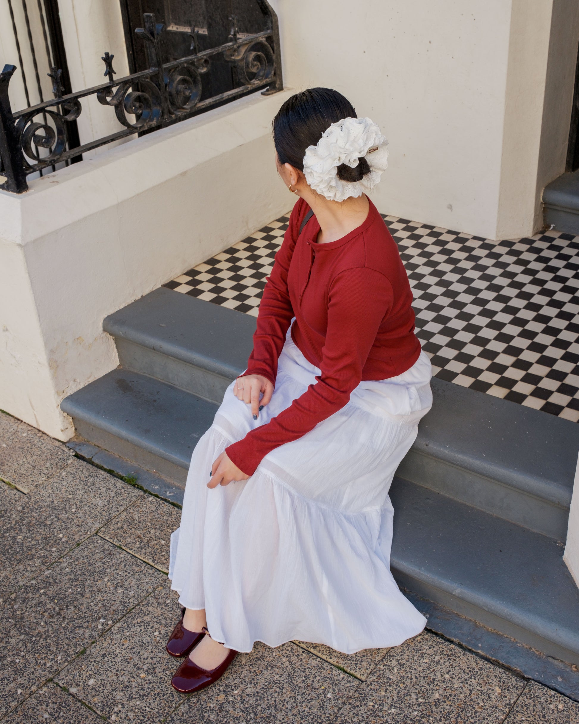 Flamenco Ruffles - White