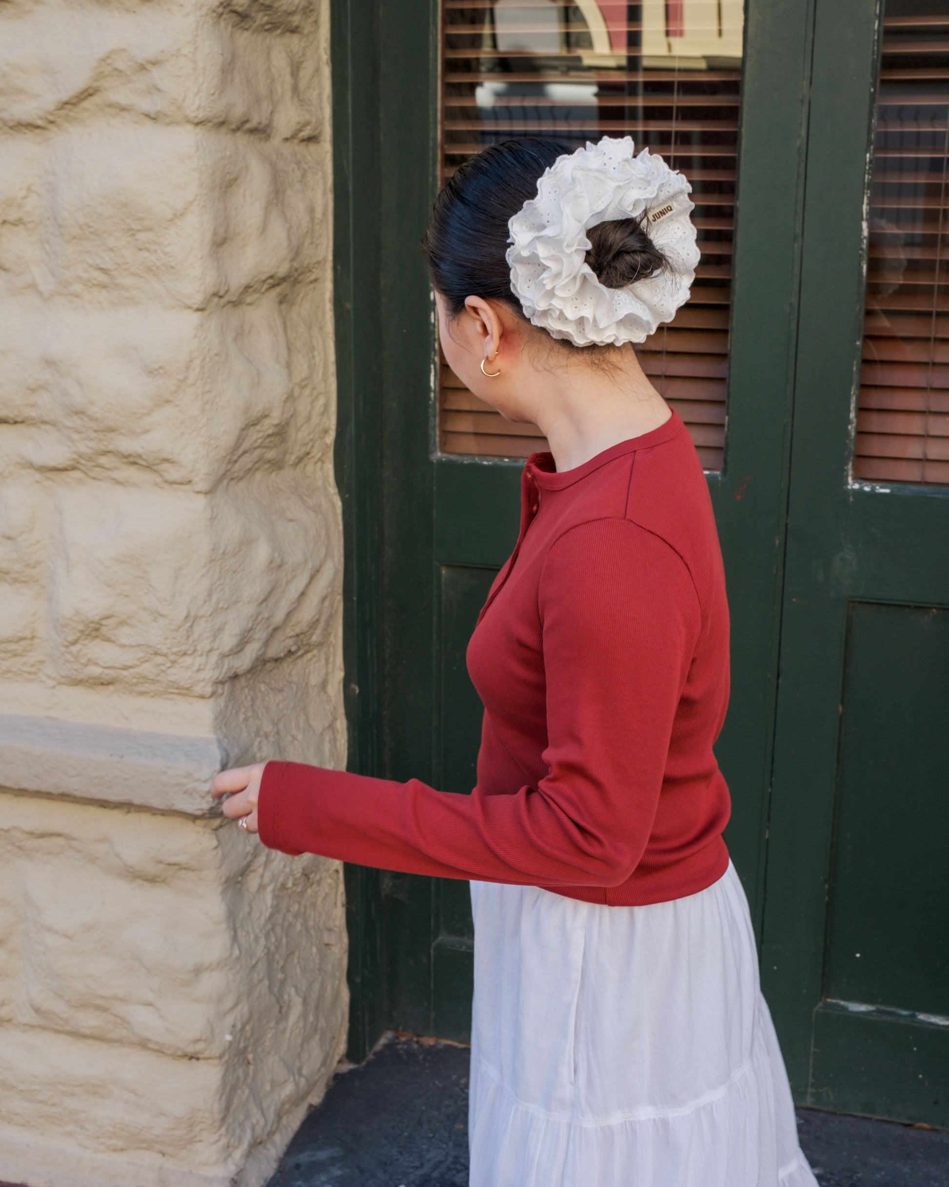 Flamenco Ruffles - White