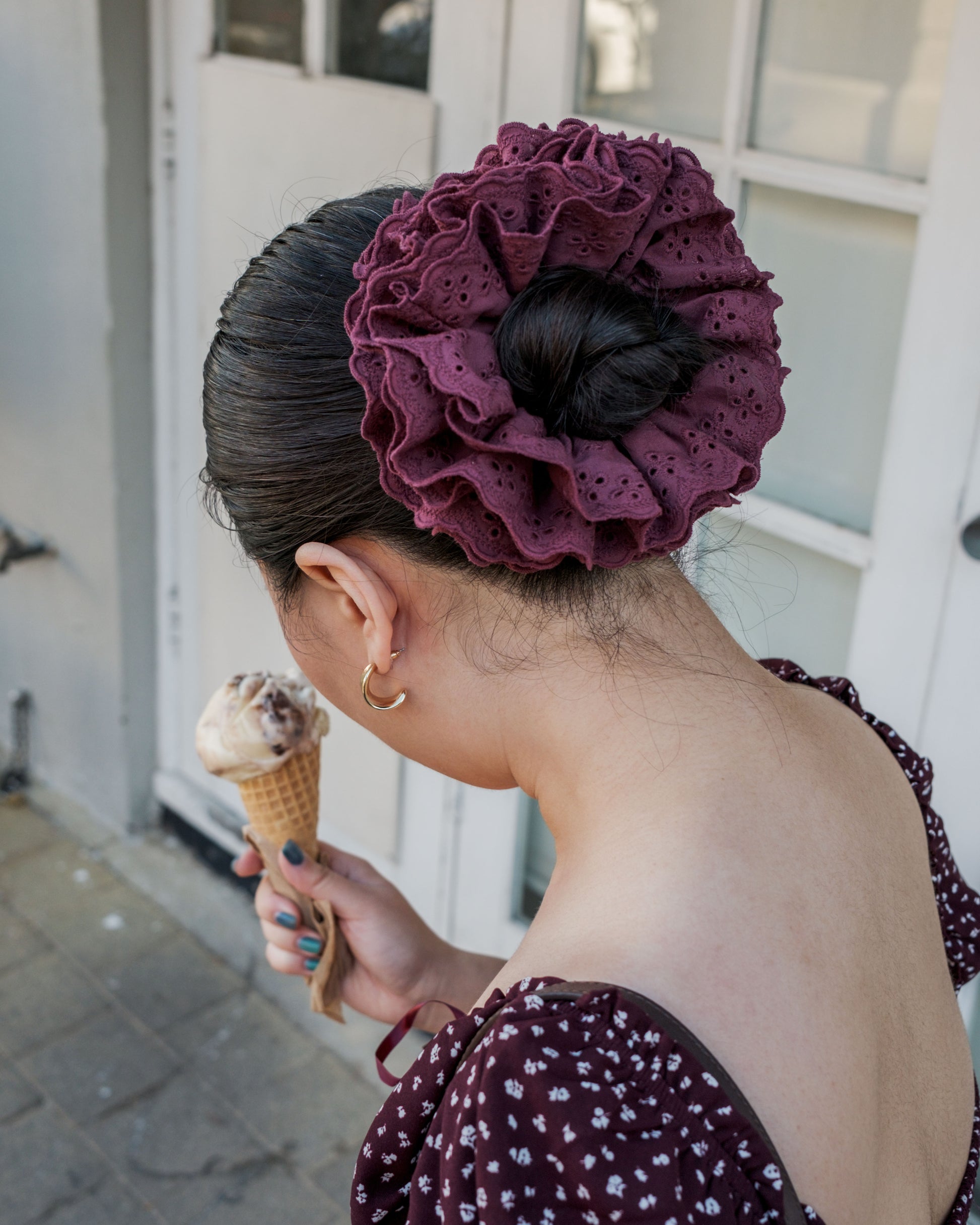 Flamenco Ruffles - Plum