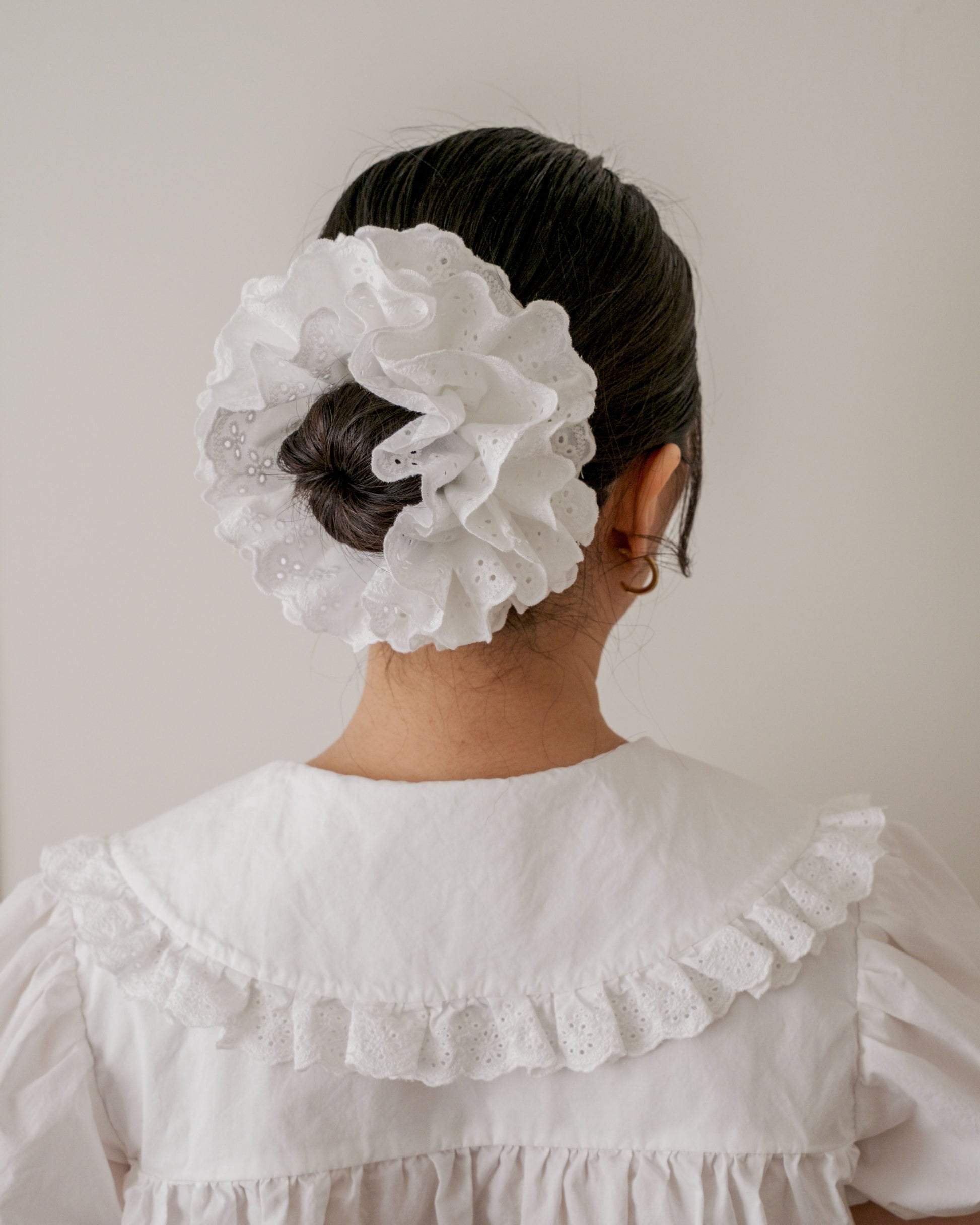 Flamenco Ruffles - White