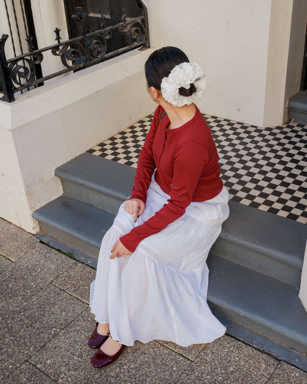 Flamenco Ruffles - White